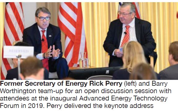 Former-Secretary-of-Energy-Rick-Perry-left-and-Barry-Worthington- Former-Secretary-of-Energy-Rick-Perry-left-and-Barry-Worthington-